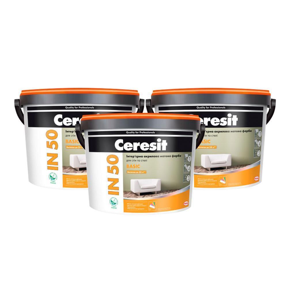 CERESIT IN 50 BASIC База А (устойчива к влажной протирке) – фото CERESIT IN 50 BASIC База А (устойчива к влажной протирке) – фото