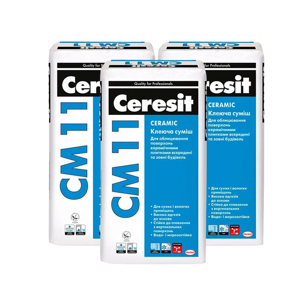 СМ-11 CERESIT, клеевая смесь для облицовки керамической плитки – фото СМ-11 CERESIT, клеевая смесь для облицовки керамической плитки – фото